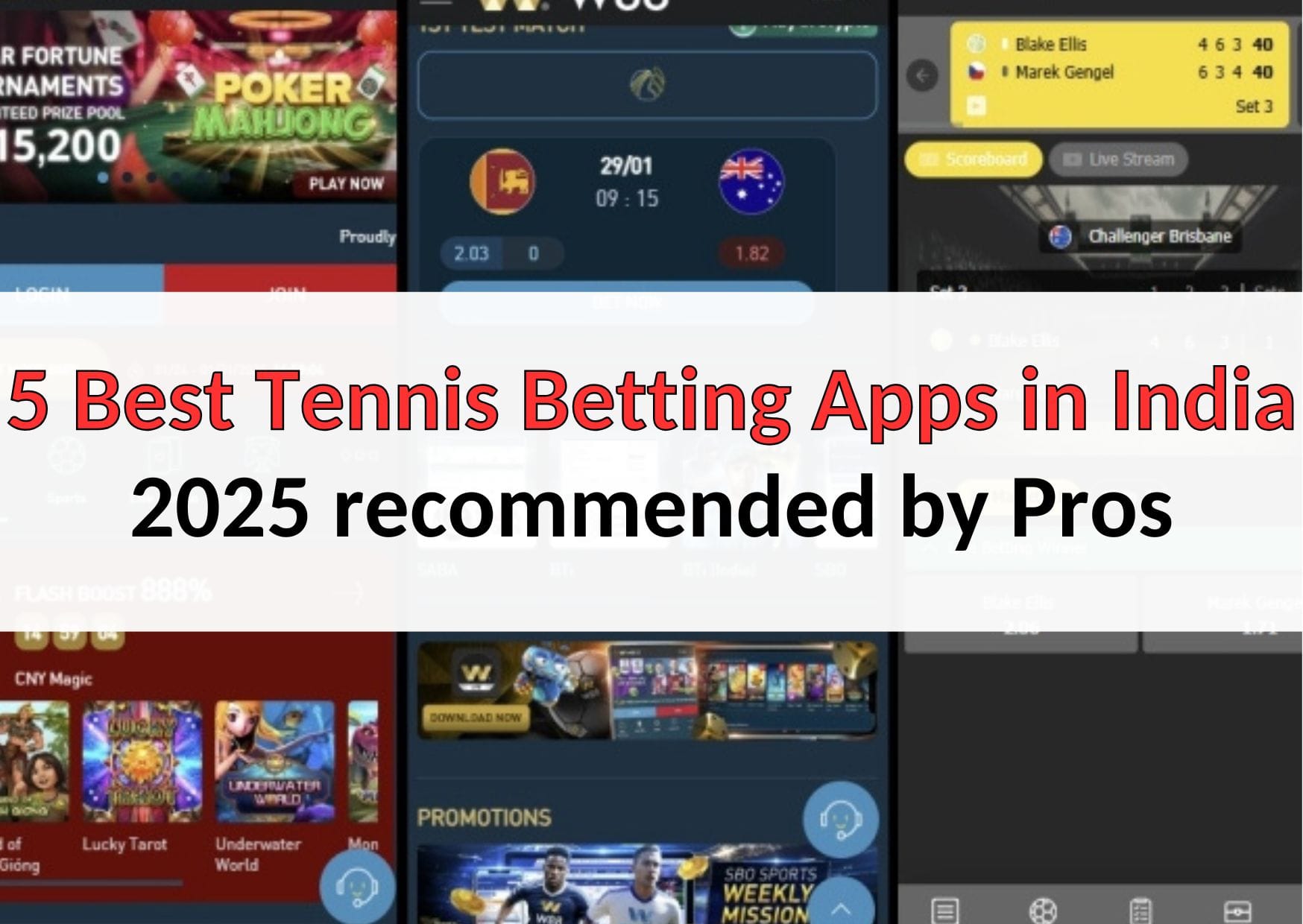 PH0 Best Tennis Apps ในประเทศไทย
